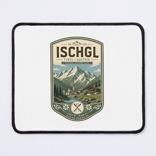 Item preview, Ischgl Tyrol Austria Central Eastern Alps Alpine Paradise Ski Mountain Travel designed and sold by Simsimah26Parks.