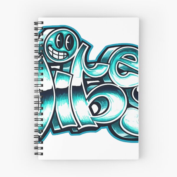 Item preview, Vibes Icy Graffiti Bubble Lettering designed and sold by ToyboxHippy.