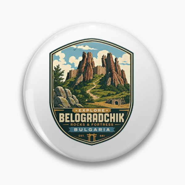Item preview, Explore Belogradchik Rocks & Fortress Bulgaria Est. 681 Travel Souvenir designed and sold by Simsimah26Parks.