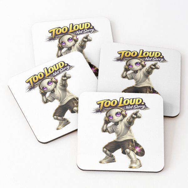 Item preview, Too Loud Not Sorry DJ Robot designed and sold by Yomere.