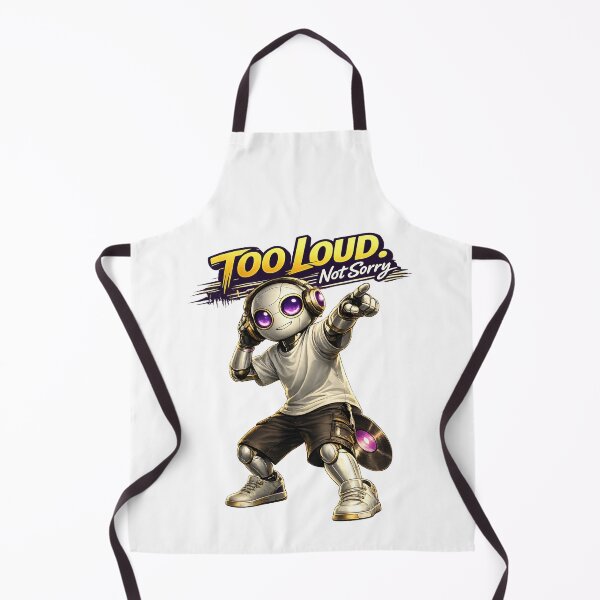 Item preview, Too Loud Not Sorry DJ Robot designed and sold by Yomere.
