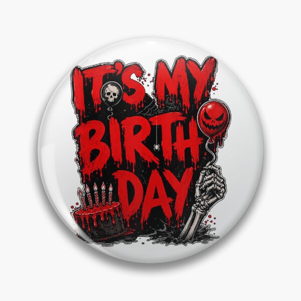 Item preview, Gothic Halloween Birthday Skeleton Spooky Season designed and sold by nryum.