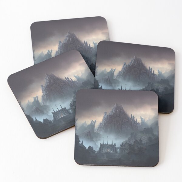 Item preview, Settlement Near the Mountain designed and sold by Korral.