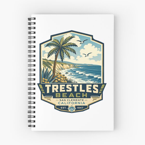 Item preview, Trestles Beach San Clemente California Est. 1947 Surfing Travel Souvenir designed and sold by Simsimah26Parks.