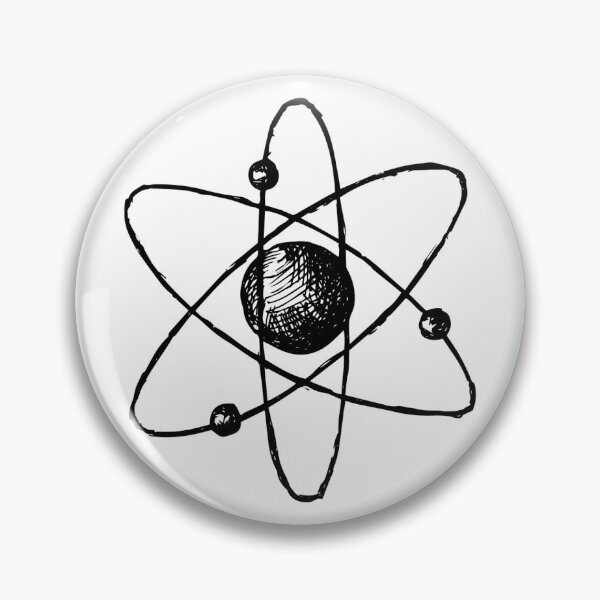 Item preview, Vintage Atomic Model Science Illustration designed and sold by lalatrash.