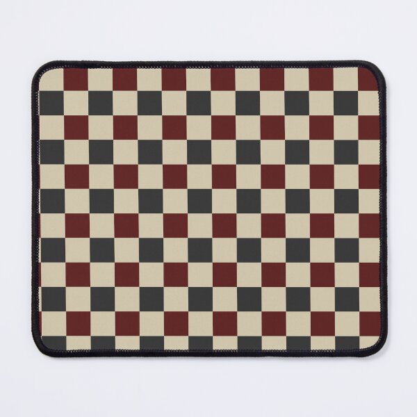 Item preview, Burgundy and soft black Checkered Pattern vintage style Plaid small  designed and sold by DColourMuse.