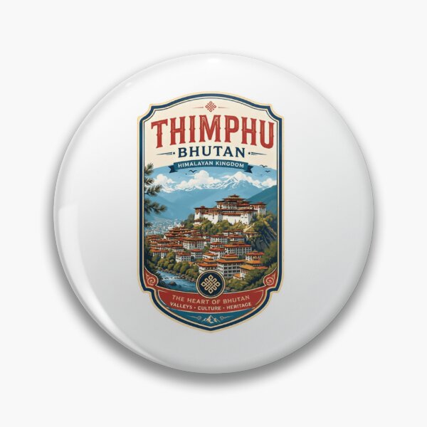 Item preview, Thimphu Bhutan Himalayan Kingdom The Heart Of Bhutan Valleys Culture Heritage Traveler Souvenir designed and sold by Simsimah26Parks.