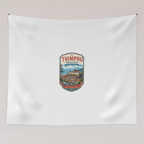 Item preview, Thimphu Bhutan Himalayan Kingdom The Heart Of Bhutan Valleys Culture Heritage Traveler Souvenir designed and sold by Simsimah26Parks.