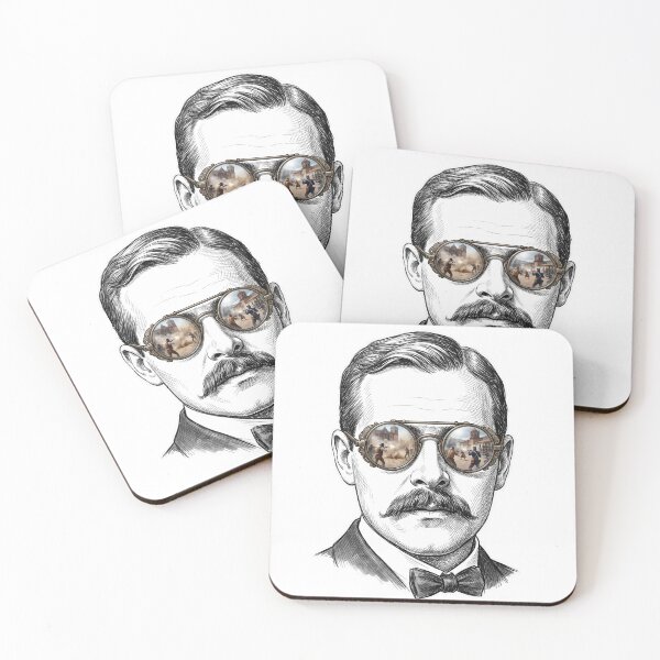 Item preview, The Sundance Kid Bolivian Shootout Shades Reflection designed and sold by Bad-Decisions-Designs.