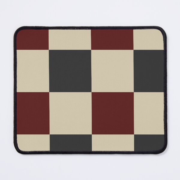 Item preview, Burgundy and soft black Checkered Pattern vintage style Plaid large designed and sold by DColourMuse.