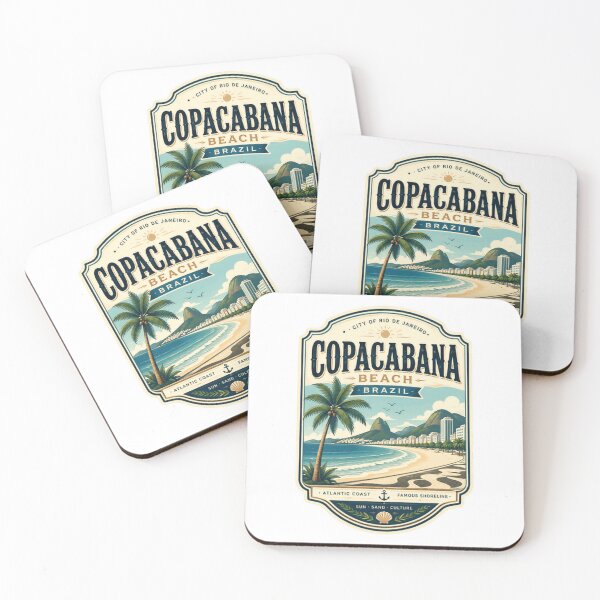 Item preview, Copacabana Beach Brazil Rio De Janeiro Travel Vacation Souvenir designed and sold by Simsimah26Parks.