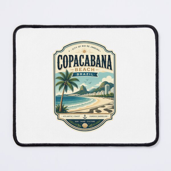 Item preview, Copacabana Beach Brazil Rio De Janeiro Travel Vacation Souvenir designed and sold by Simsimah26Parks.