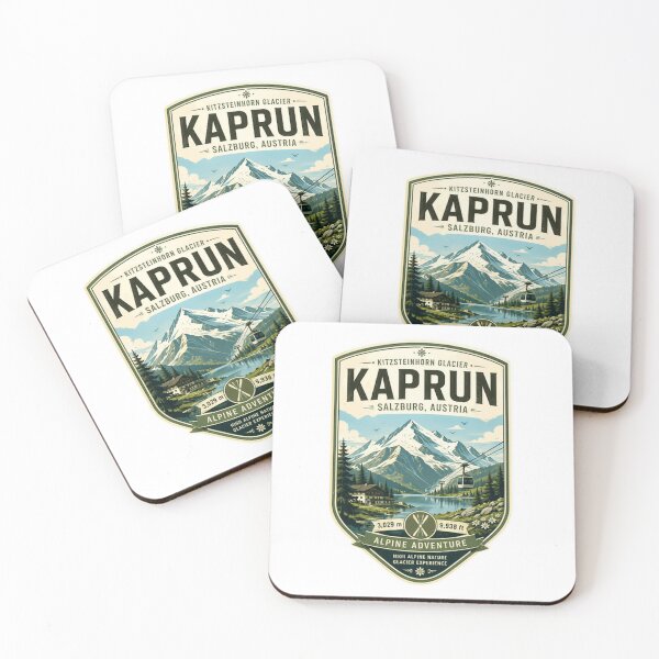 Item preview, Kitzsteinhorn Glacier Kaprun Salzburg Austria Alpine Adventure Mountain Travel Explorer designed and sold by Simsimah26Parks.