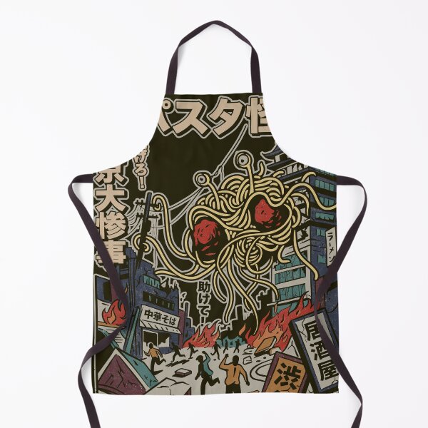 Item preview, Pasta Kaiju Attack designed and sold by OrangeCatTee.