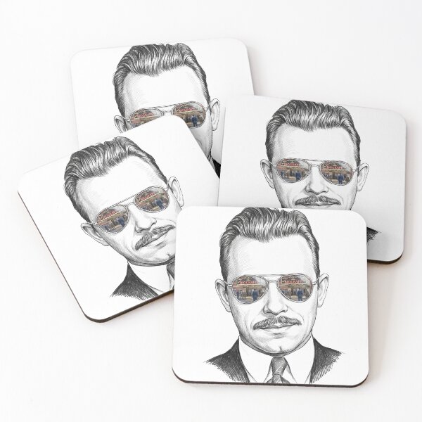 Item preview, John Dillinger Biograph Theater Shades Reflection designed and sold by Bad-Decisions-Designs.