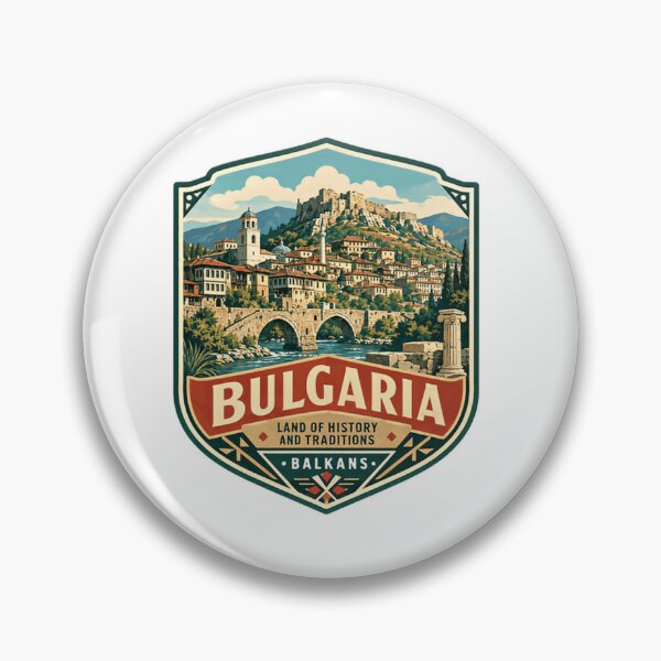 Item preview, Bulgaria Land Of History And Traditions Balkans Bulgarian Travel Heritage Souvenir designed and sold by Simsimah26Parks.