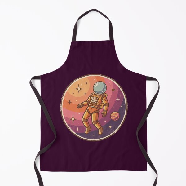 Item preview, Retro Astronaut Floating In Space – Vintage 70s Groovy Sunset Galaxy Design designed and sold by Eidos [][][] ~εἶδος~.