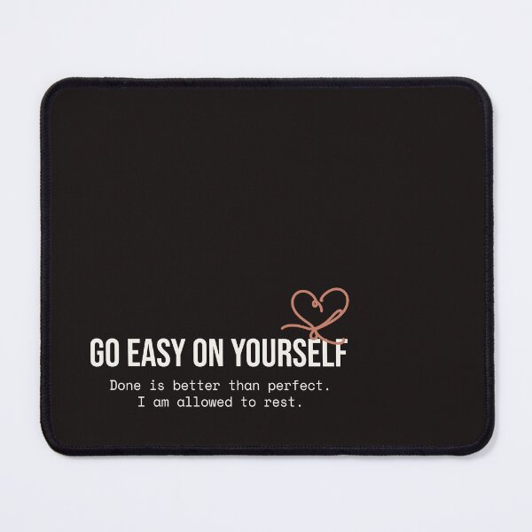 Item preview, GO EASY ON YOURSELF - Mistakes Are Lessons Grace & Forgiveness designed and sold by Safe Soul DeLife.