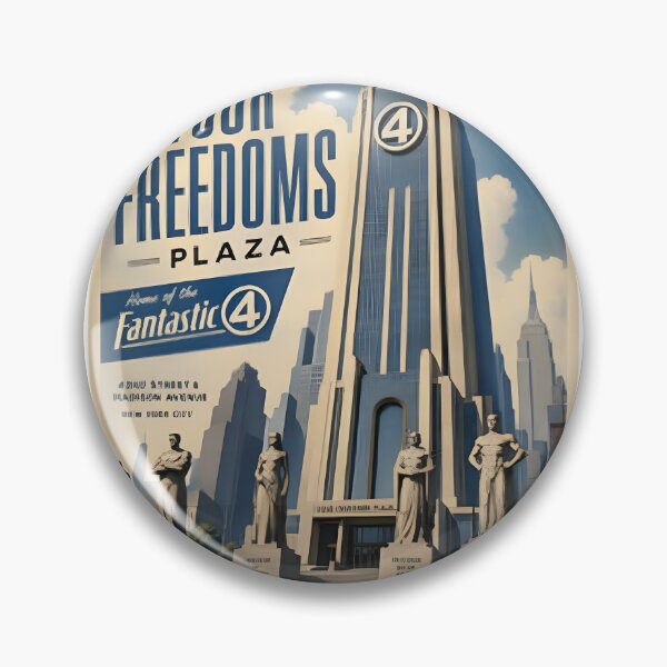 Item preview, Four Freedoms Plaza Retro Travel Art | Best Gift designed and sold by iMafiaboyz.