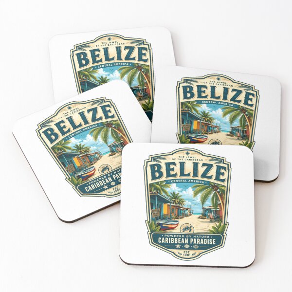 Item preview, Belize The Jewel Of The Caribbean Central America Powered By Nature Caribbean Paradise Travel Vacation Destination designed and sold by Simsimah26Parks.