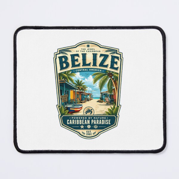 Item preview, Belize The Jewel Of The Caribbean Central America Powered By Nature Caribbean Paradise Travel Vacation Destination designed and sold by Simsimah26Parks.