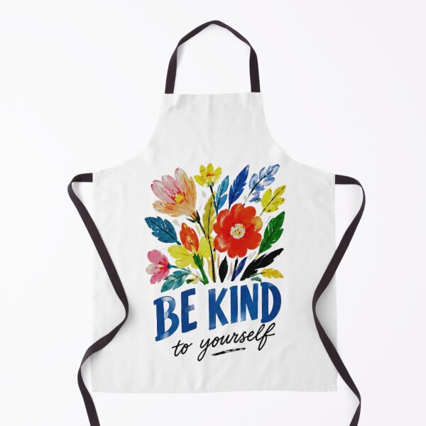 Item preview, Be Kind Colorful Watercolor Floral Bouquet Positive Quote designed and sold by FabSvn.
