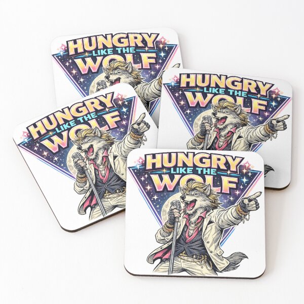 Item preview, Hungry Like The Wolf 80s Singer designed and sold by Bad-Decisions-Designs.