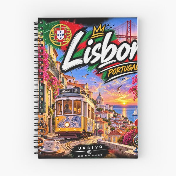 Item preview, Lisbon Portugal – Colorful Tram 28 Travel Design designed and sold by URBIVO.