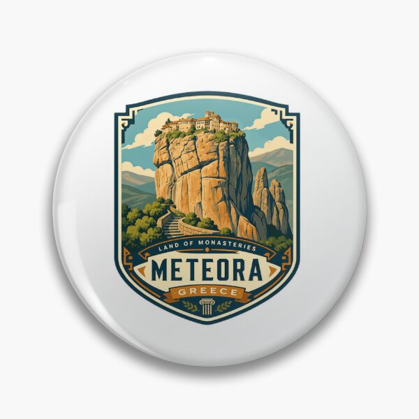 Item preview, Land Of Monasteries Meteora Greece Travel Tourist Souvenir designed and sold by Simsimah26Parks.
