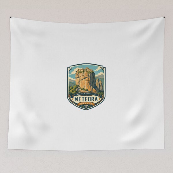 Item preview, Land Of Monasteries Meteora Greece Travel Tourist Souvenir designed and sold by Simsimah26Parks.