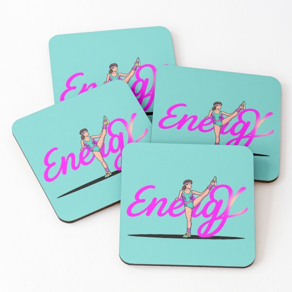 Item preview, 80s Aerobics Retro Fitness Neon Energy Art designed and sold by Rare By Hero.