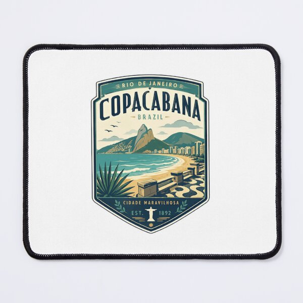 Item preview, Rio De Janeiro Copacabana Brazil Travel Vacation City Landmark designed and sold by Simsimah26Parks.