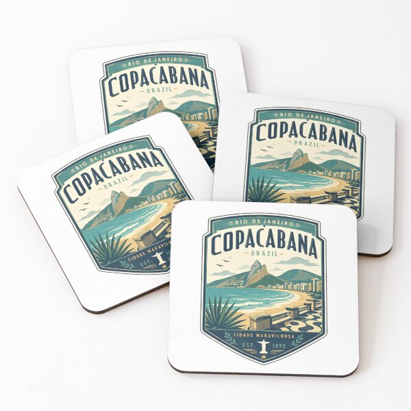 Item preview, Rio De Janeiro Copacabana Brazil Travel Vacation City Landmark designed and sold by Simsimah26Parks.