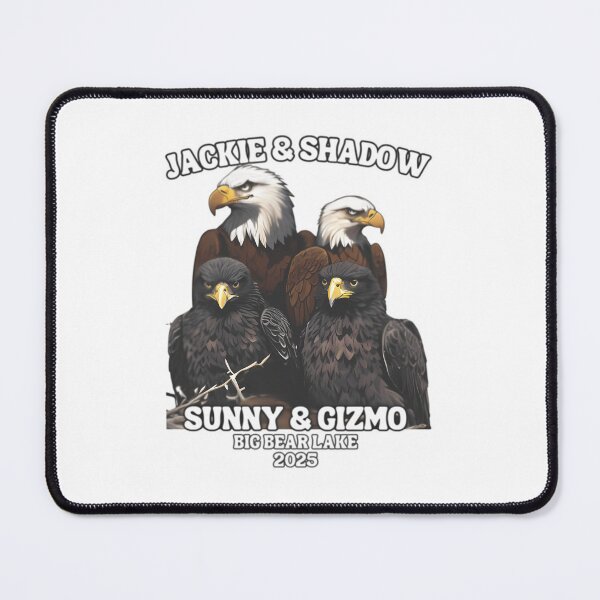 Item preview, Sunny \U0026 Gizmo Baby Bald Eagle Jackie And Shadow Big Bear Lake Eaglet designed and sold by CalvinVanAuken.