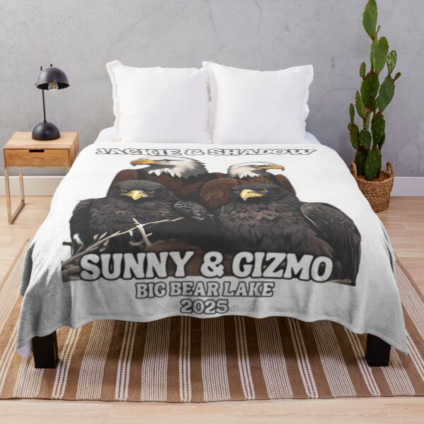Item preview, Sunny \U0026 Gizmo Baby Bald Eagle Jackie And Shadow Big Bear Lake Eaglet designed and sold by CalvinVanAuken.