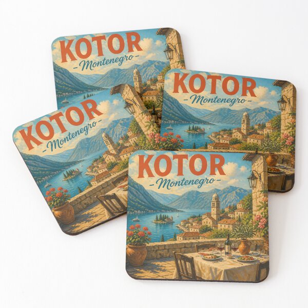 Item preview, Kotor Montenegro - Scenic Travel Destinations designed and sold by LSVart.