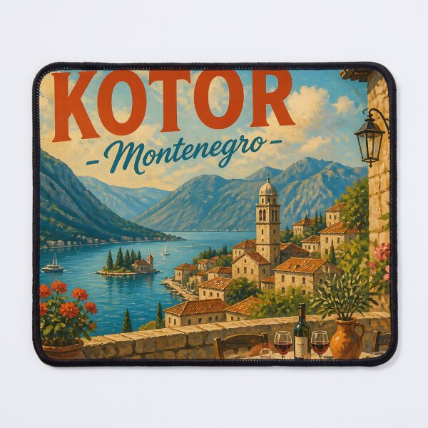 Item preview, Kotor Montenegro - Scenic Travel Destinations designed and sold by LSVart.