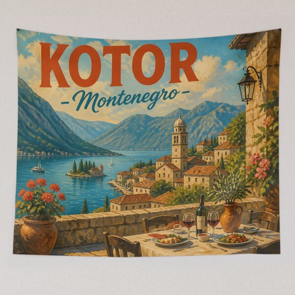 Item preview, Kotor Montenegro - Scenic Travel Destinations designed and sold by LSVart.