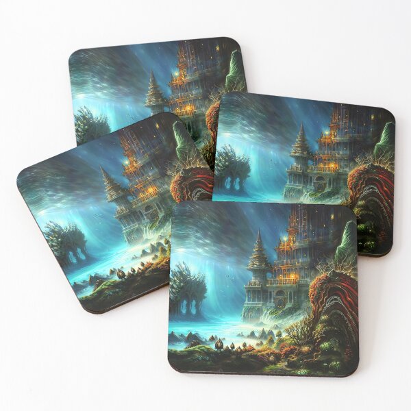 Item preview, Underwater Temple designed and sold by Korral.
