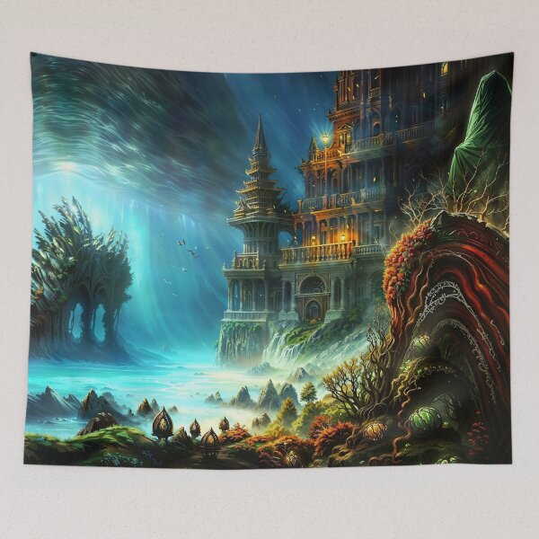 Item preview, Underwater Temple designed and sold by Korral.