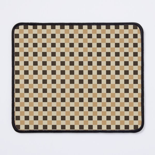 Item preview, Dark Brown Tan Checkered Pattern Rustic Autumn Plaid small designed and sold by DColourMuse.