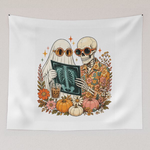 Item preview, Rad Tech Spooky Season - Cute Skeleton Radiology X-Ray Tech designed and sold by LUX2Boutique ★★★★★.
