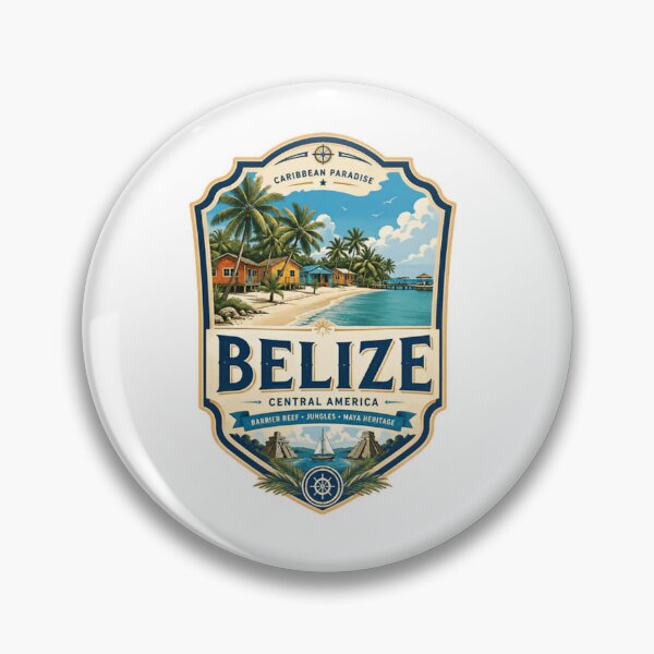 Item preview, Belize Caribbean Paradise Central America Barrier Reef Jungles Maya Heritage Travel Vacation Tourist Destination designed and sold by Simsimah26Parks.