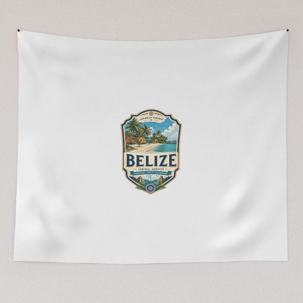 Item preview, Belize Caribbean Paradise Central America Barrier Reef Jungles Maya Heritage Travel Vacation Tourist Destination designed and sold by Simsimah26Parks.