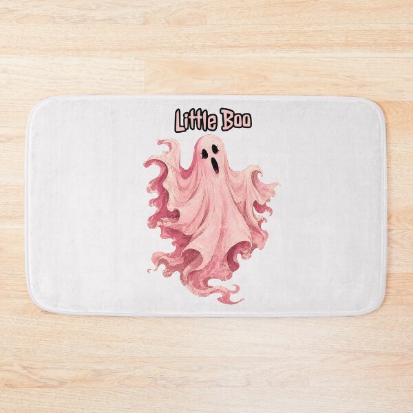 Item preview, Pinkoween Little Boo Cute Pastel Pink Ghost designed and sold by MythicCotton.