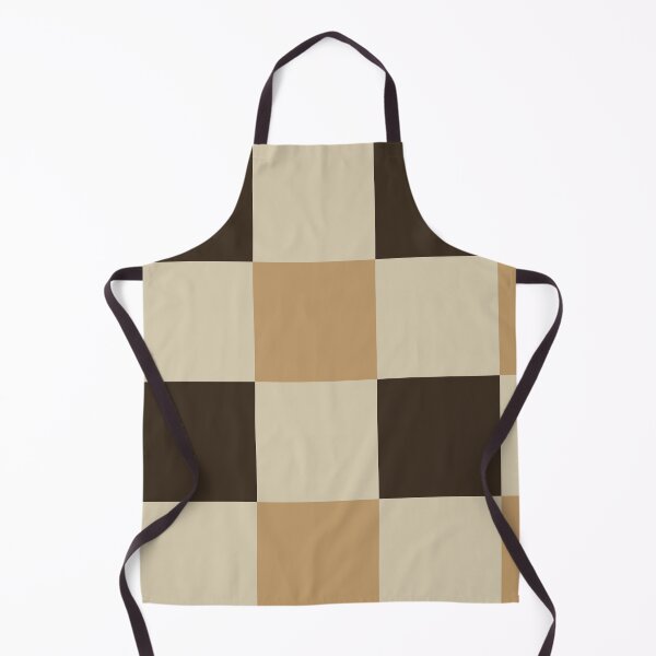 Item preview, Dark Brown Tan Checkered Pattern Rustic Autumn Plaid large designed and sold by DColourMuse.