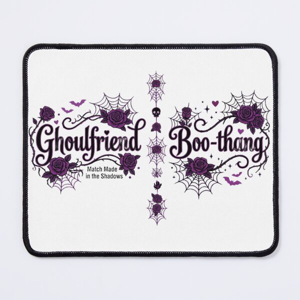 Item preview, Ghoulfriend Boo-Thang Halloween Couple Matching Gothic Romantic T-Shirt designed and sold by KreatoLab.