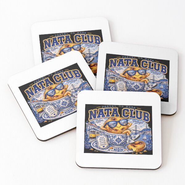 Item preview, Nata Club Portuguese Pastel de Nata designed and sold by FurryPrintLab-FurryPrintLabDesign.