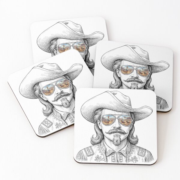 Item preview, Buffalo Bill Wild West Show Shades Reflection designed and sold by Bad-Decisions-Designs.