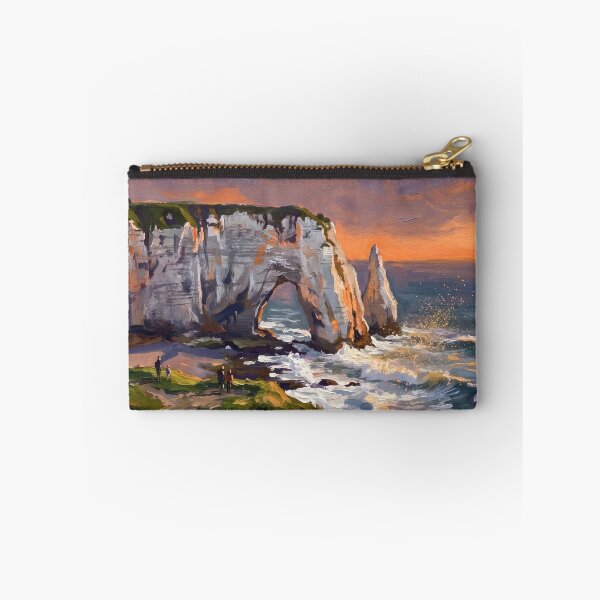 Item preview, Étretat Cliffs and Arch at Sunset designed and sold by RedPeaStudio.